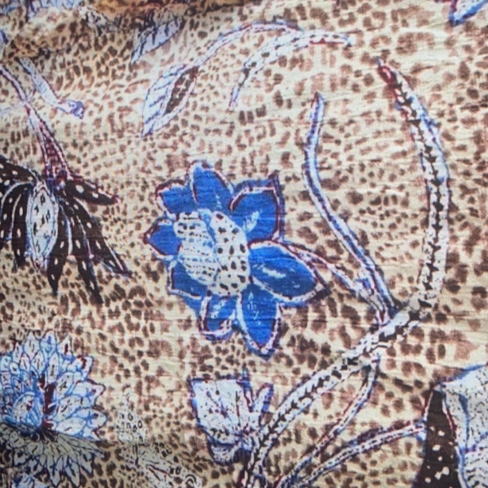 Flower Patterned Button Top - image 2
